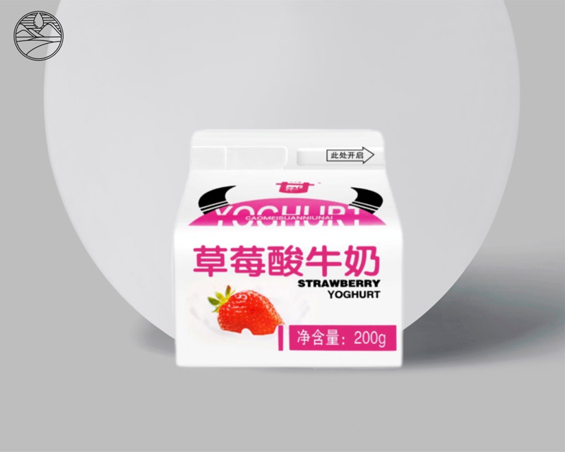 草莓酸牛奶